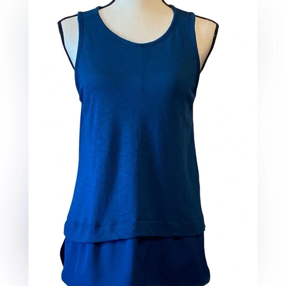J. Crew Tops - J.CREW blue top. Great shade of blue.